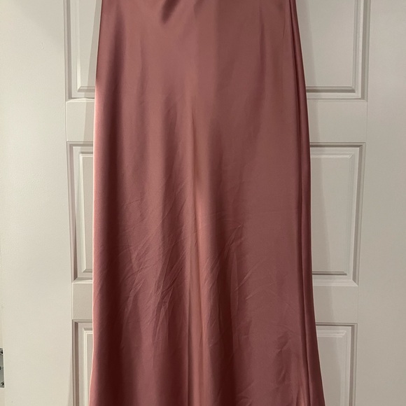 Zara Pink Maxi Skirt - Picture 1 of 5
